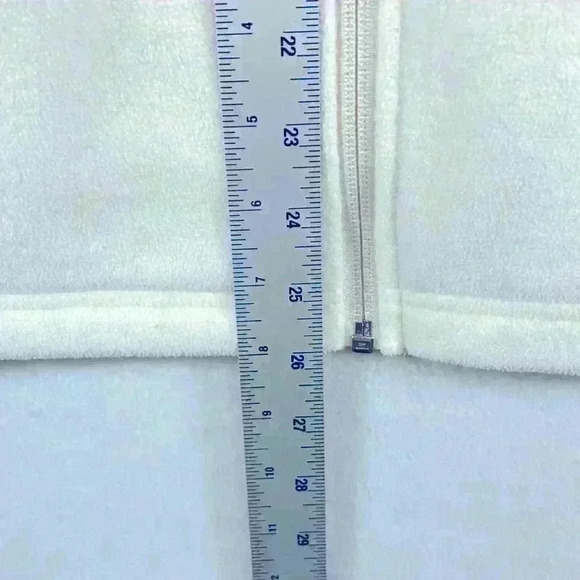 Columbia Fleece Jacket Plus Size 3X Ivory - Picture 7 of 7